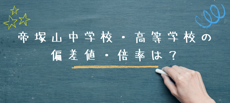 偏差値・倍率
