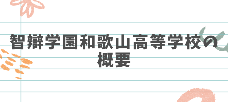 智辯学園和歌山高等学校の概要