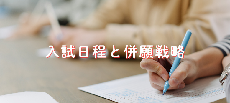 獣医学部入試日程